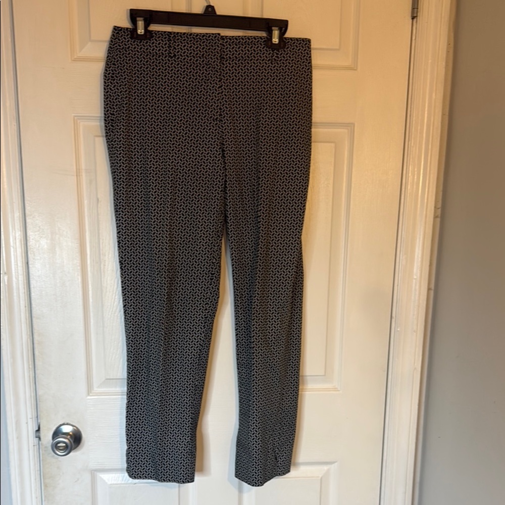 Talbots Black and White Dress Pants Classic Style